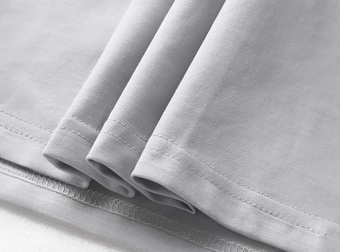 Fittington Mercerized Cotton T-shirt V3-Soft Breathable Crew Neck Tee Wrinkle-Resistant Everyday Basic Shirt for Casual & Layering