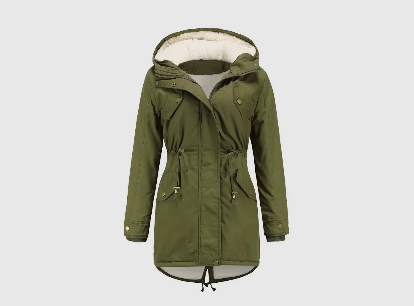 FitVille Women's Winter Hooded Parka - 8