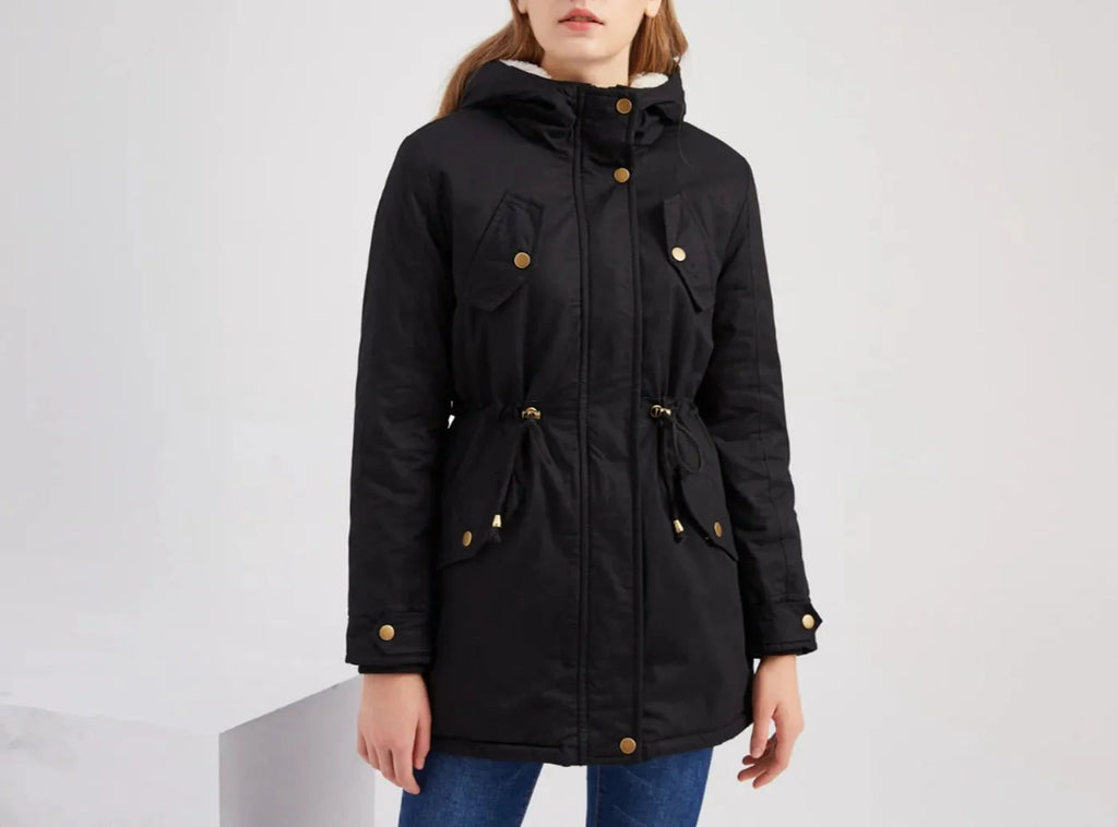 FitVille Women's Winter Hooded Parka - 6