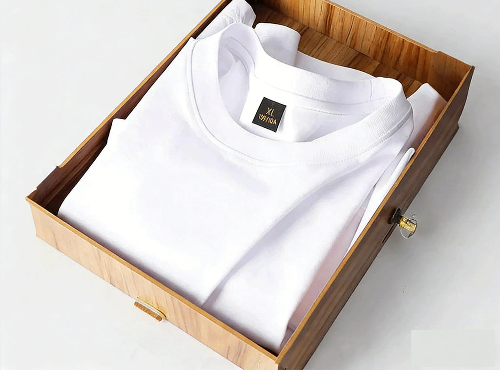 Fittington Mercerized Cotton T-shirt V3-Soft Breathable Crew Neck Tee Wrinkle-Resistant Everyday Basic Shirt for Casual & Layering