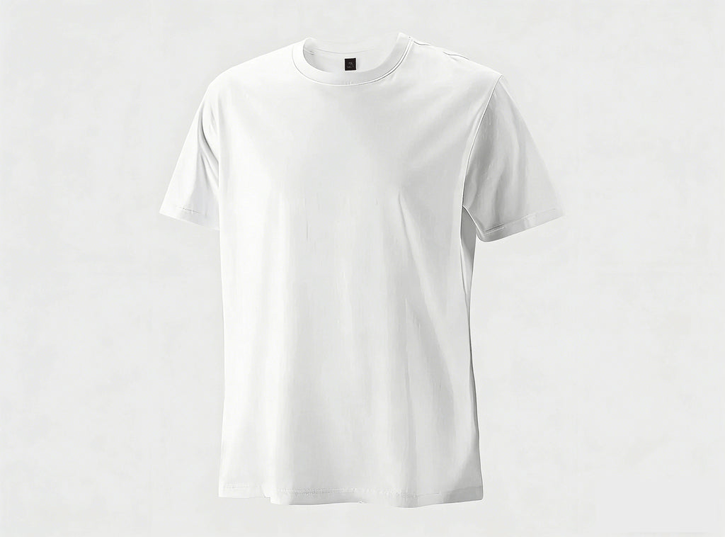 Fittington Mercerized Cotton T-shirt V3-Soft Breathable Crew Neck Tee Wrinkle-Resistant Everyday Basic Shirt for Casual & Layering